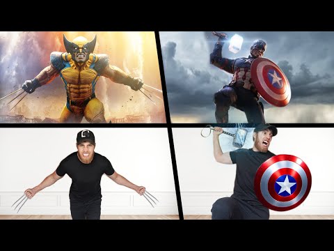 Marvel Stunts In Real Life