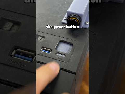 The power button can never be pressed!!