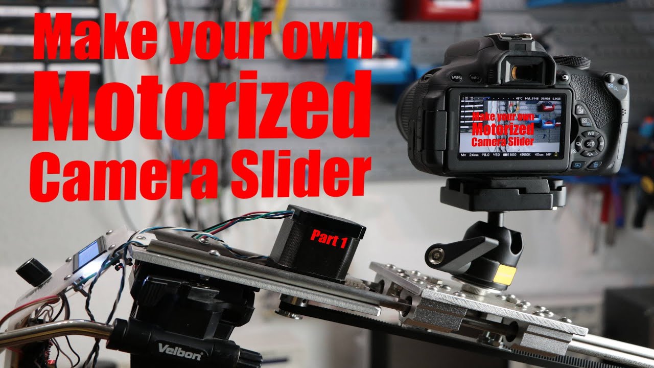 Make your own Motorized Camera Slider (Part 1) - the mechanical build