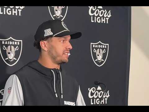 Las Vegas Raiders QB Desmond Ridder Atlanta Falcons Week # ...