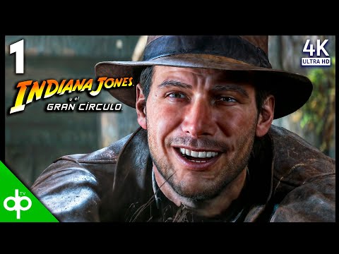 INDIANA JONES Y EL GRAN CIRCULO Gameplay Español Latino Parte 1 (4K 60FPS)