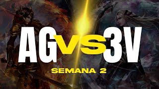 AG Esports Blue vs 3V Team | Mystic League Clasificatorio 2025 | AG vs 3V