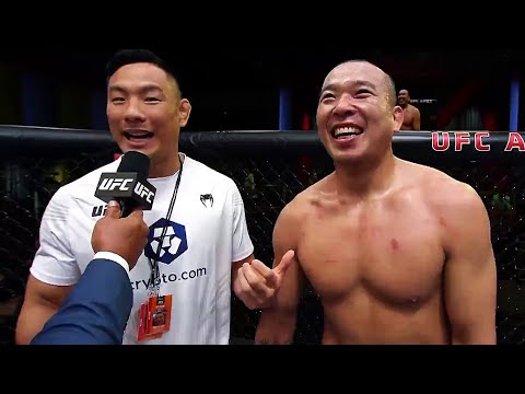 Junyong Park Octagon Interview | UFC Vegas 55