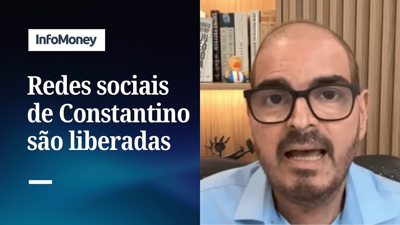 Moraes autoriza desbloqueio de redes de Rodrigo Constantino | InfoMoney News