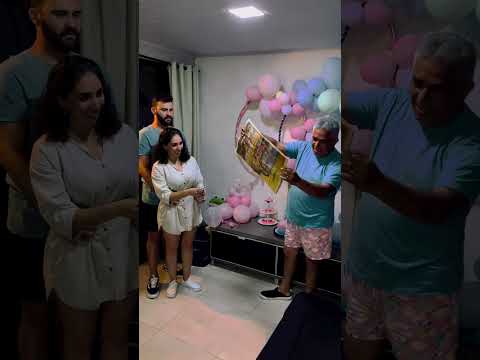 Unusual Gender Reveal Party ❤️💙​⁠