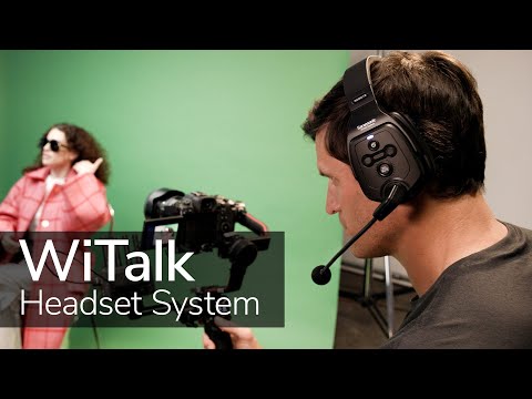 Saramonic WiTalk Headset | Full Duplex Wireless Intercom System