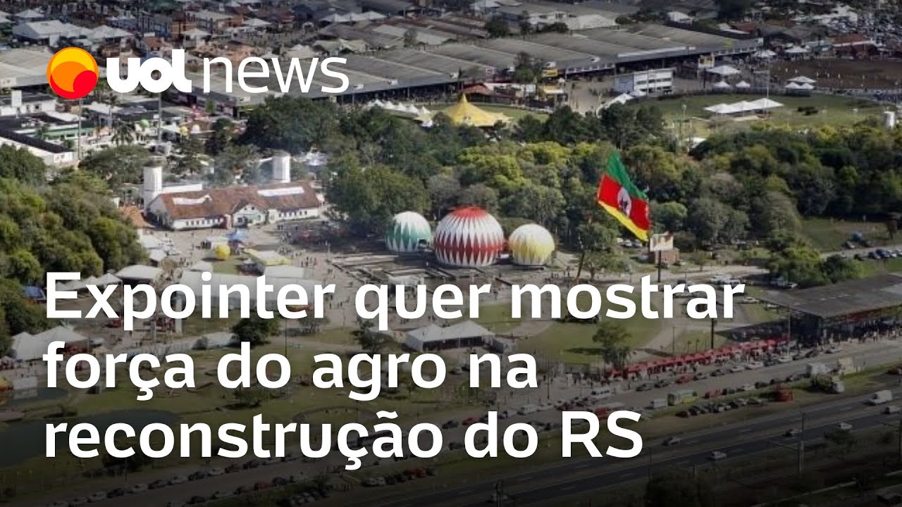 Expointer quer mostrar força do agro na reconstrução do Rio Grande do Sul