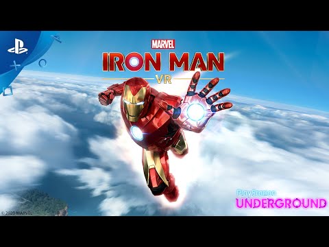 Marvel’s Iron Man VR – Demo Gameplay | PlayStation Underground