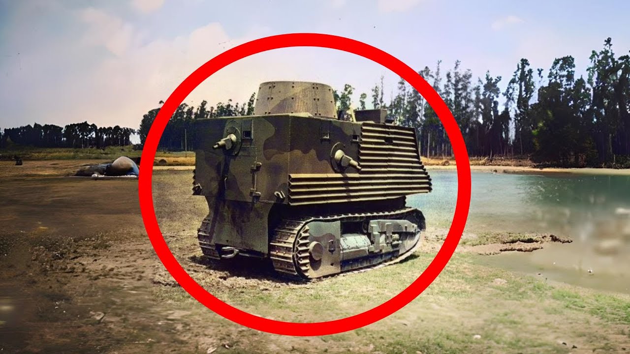 The Ugliest Most Useless Tank Ever Made