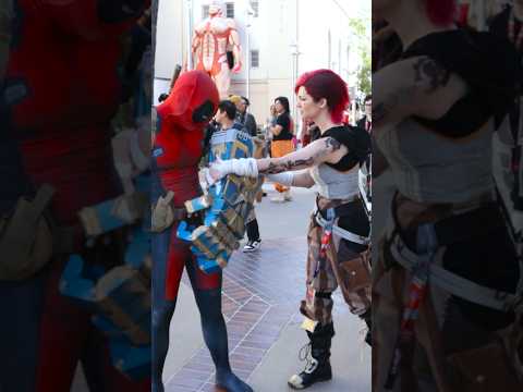 Sorry Vi, Deadpool needed to scratch an itch 💀 #deadpool #arcane #leagueoflegends