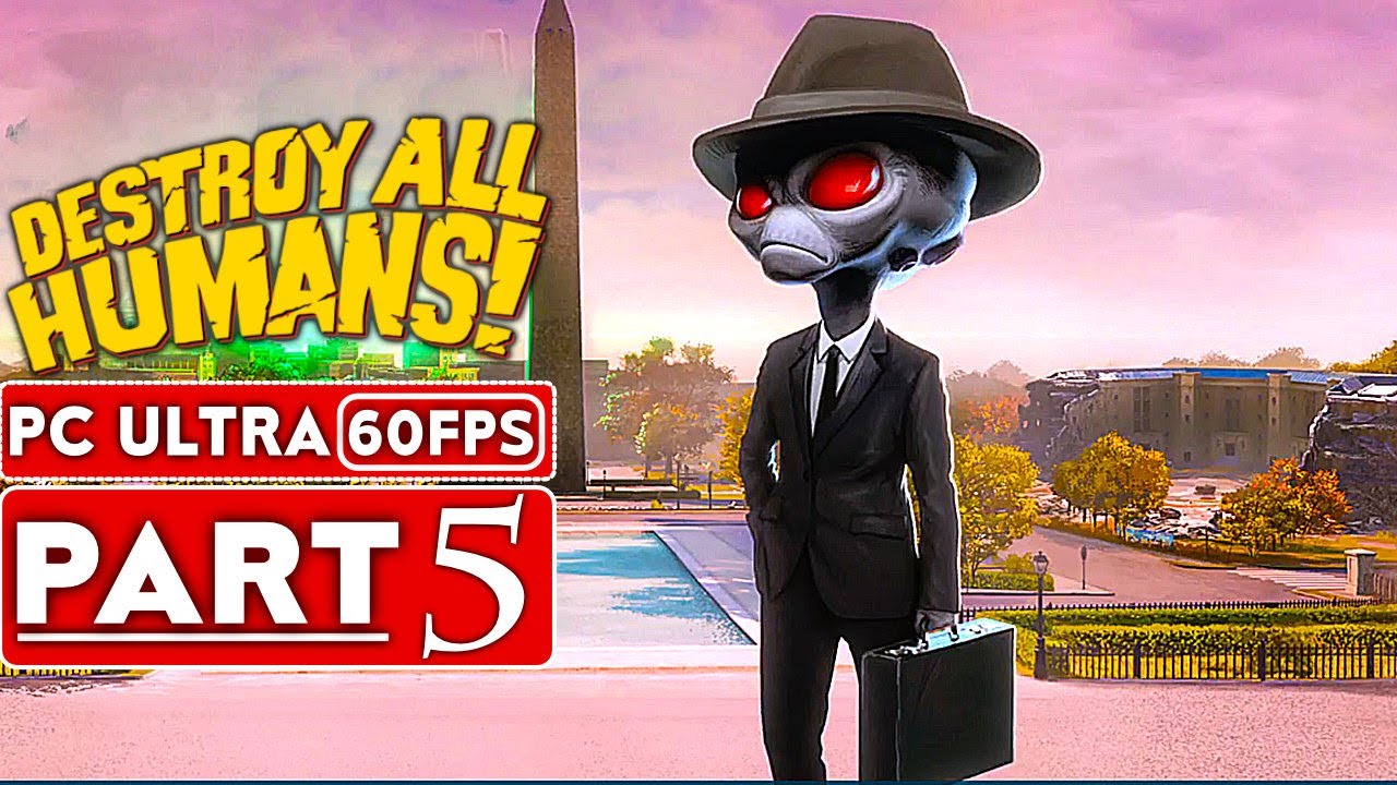 DESTROY ALL HUMANS REMAKE Gameplay Walkthrough Part 5 No Commentary (FULL GAME)