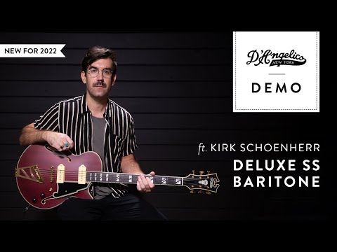 Deluxe SS Baritone Demo with Kirk Schoenherr | D'Angelico Guitars