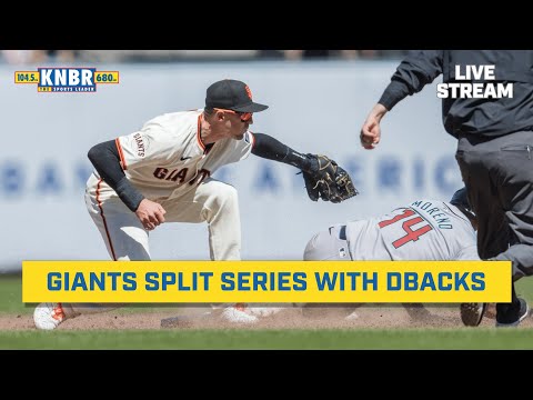 Giants split series with DBacks | KNBR Livestream | 4/22/2024