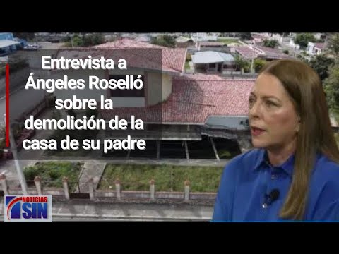 Entrevista a Ángeles Roselló sobre la demolición de la casa de su padre