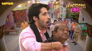 गुंडे ने बिल्लू के गले में रखा चाकू !  | Maddam Sir | Full Episode 738
