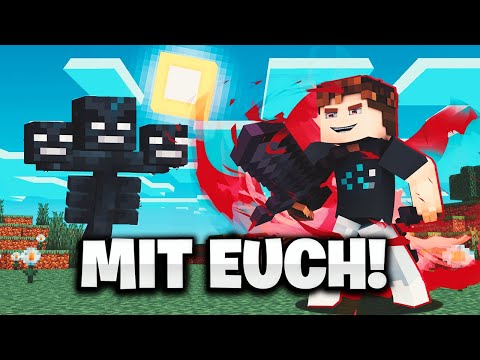 Minecraft mit EUCH!😱 LIVE auf meinem eigenen Server🎉 Jeder kann mitspielen🤝 [Bedrock/Java] Deutsch🔥