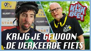 Fietswissel gaat mis in de Tour de France | Klikbeet