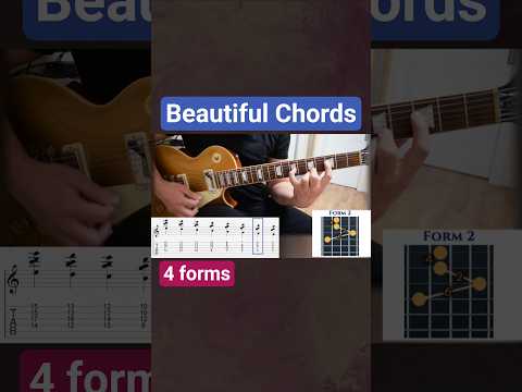Beautiful Chords with a second [4 forms] (Boosty/Patreon Lesson)