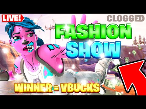 🔴*2024* FORTNITE FASHION SHOWS LIVE! (1 WIN = 1500 VBUCKS) HIDE AND SEEK CUSTOM MATCHMAKING SCRIMS