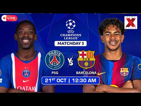 Paris Saint-Germain vs Barcelona LIVE | UEFA Champions League | Scorecard | NewsX World