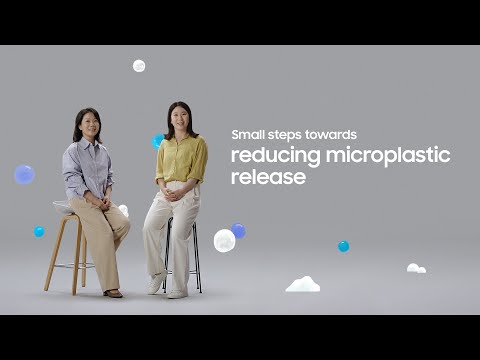 Small steps towards reducing microplastic release l Samsung