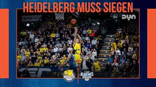 Highlights: EWE Baskets Oldenburg vs. MLP Academics Heidelberg  | easyCredit BBL | Dyn