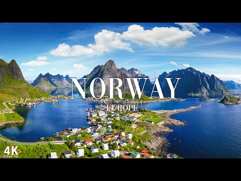FLYING OVER NORWAY (4K UHD) I Relaxing Music Along With Beautiful Nature Videos | 4K VIDEO ULTRA HD