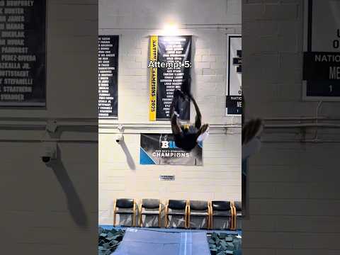 Did I just do that?๐ญ #gymnastics #sport #athlete #challenge