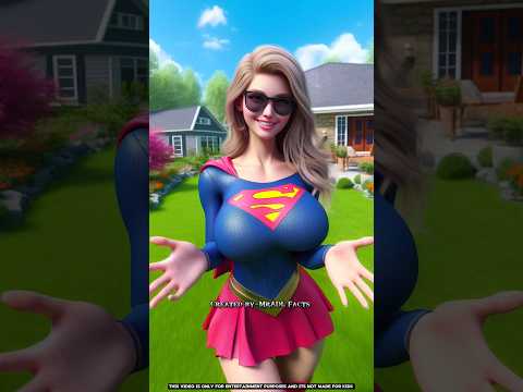 Supergirl ne kiya captain america,venom aur spiderman ke samne andhi hone ka natk #spiderman #shorts