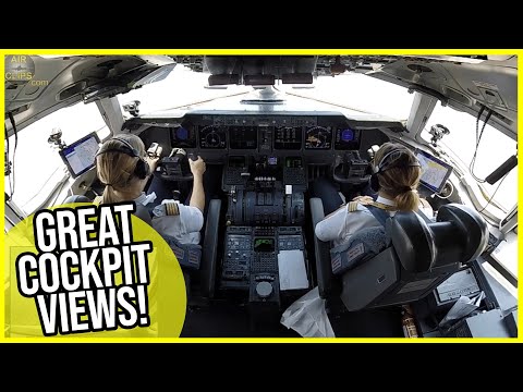 GREAT COCKPIT VIEWS! MD-11F Takeoff, Lufthansa Cargo's Inge and Claudia out of Mumbai! [AirClips]