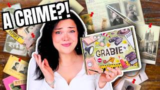 This Box is CRIMINAL!? | Grabie Scrapbook Unboxing & Testing