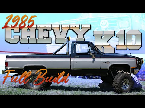 Construcción completa: Transformación de un Chevy K10 del 85 en un tributo de "Fall Guy"
