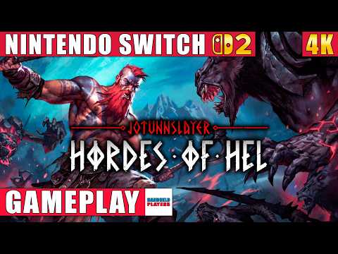Jotunnslayer: Hordes of Hel Nintendo Switch 2 Gameplay in 4K