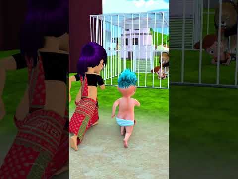 Amaira yaha pinjre me kaise fas gyi 😱l Gulli Bulli l Cartoon l granny I tmkoc l shortscomedy