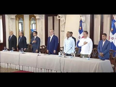 EN VIVO Firma de Acuerdo “Plan Maestro de Agua Potable”