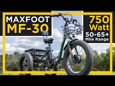 Maxfoot MF-30 review: ,599 Three-wheeled Dream Machine - This Electric Trike Is Super Groovy