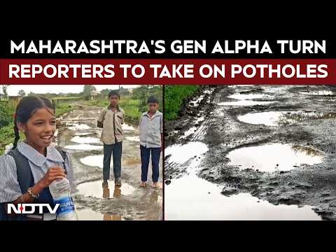 Gen Alpha | Maharashtra's Gen Alpha Turns Citizen Reporter To Take On Potholes And Civic Apathy