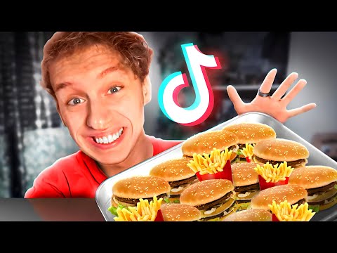 Ich teste die viralsten TikTok FoodHacks! (KOMPLETTE KATASTROPHE)