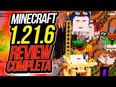 Minecraft 1.21.6 [ REVIEW COMPLETA ] - Happy Ghast - Nuevas sogas - Nubes con caras