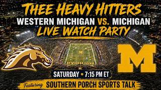 Michigan vs. Western Michigan LIVE Watch Party