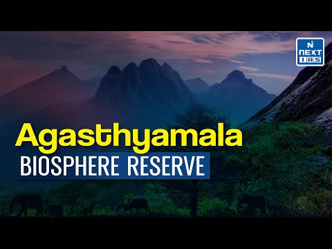 Biosphere Reserves in India (Through Animation) - Agasthyamala Biosphere Reserve #environment #upsc