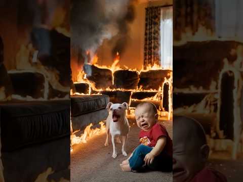 Chihuahua Saves Baby from Blazing Living Room Inferno – Unbelievable Rescue!