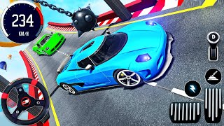 Car Racing 3D Simulator 2025 - Impossible Car Stunts Driving - Android GamePlay
