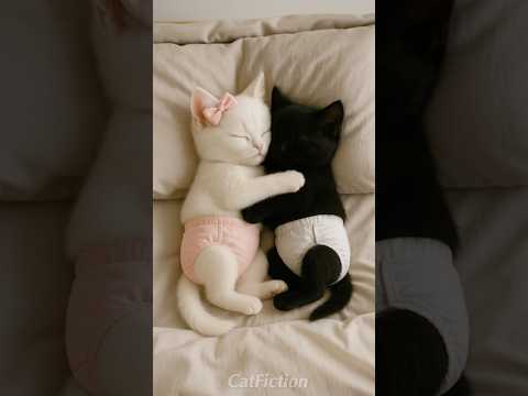 In a Colorless World, Only Family Paints in Light #kittenstory #cat #catlovers #cutecat #catstory