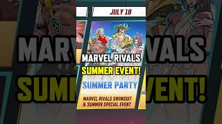 MARVEL RIVALS SUMMER EVENT DATE REVEALED!