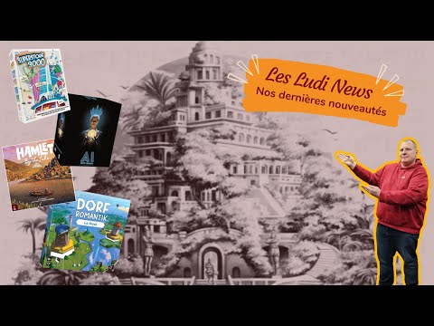 Ludi News: Babylon, Hamlet By The Lake, Dorf romantik Duel, Skull Queen, Kabuki Tricks