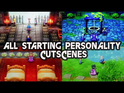 Dragon Quest 3 HD 2D Remake – ALL STARTING PERSONALITY CUTSCENES (See Description)