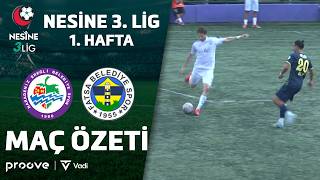 KDZ. Ereğli Belediyespor - Fatsa Belediyespor | Nesine 3. Lig 1. Grup 1. Hafta Maç Özeti