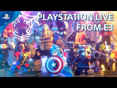 Lego Marvel Super Heroes 2 - PS4 Gameplay Demo | E3 2017