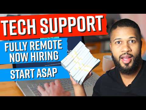 2 Hiring Immediately Work from Home Jobs Paying Up to $41 Per Hour! TECH SUPPORT